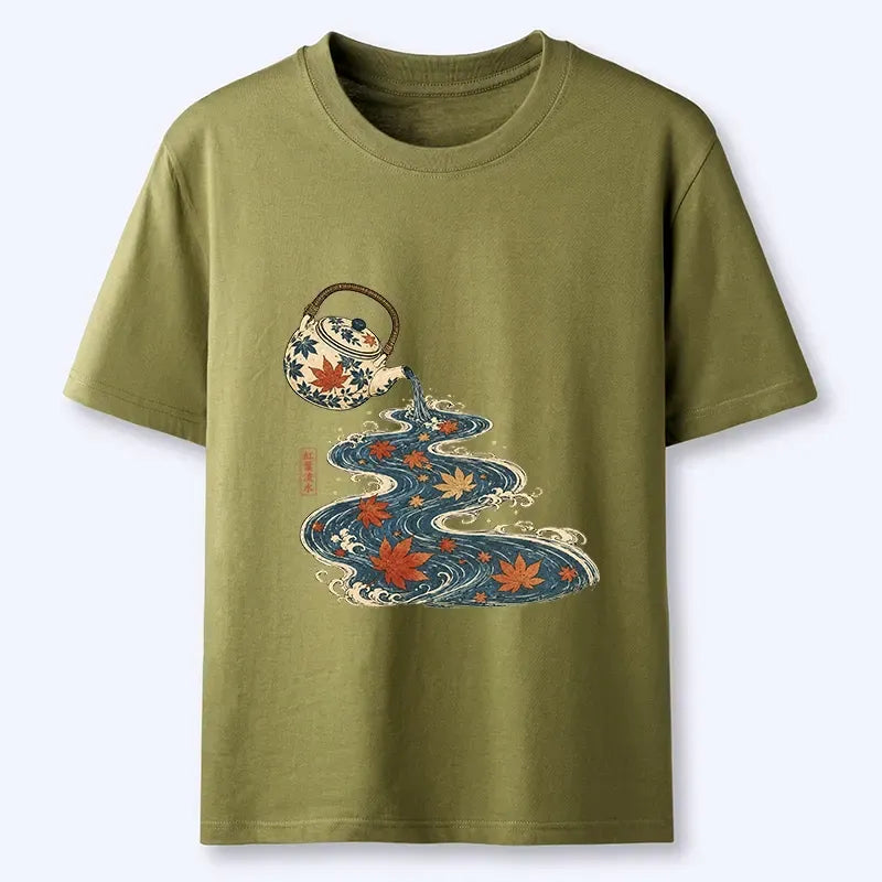 Vintage Ukiyo-e Tea Pot T-Shirt Limited Edition