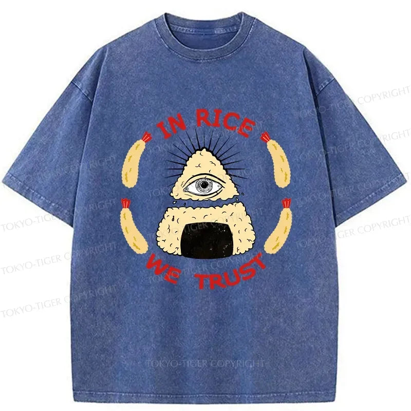 Funny Japanese Washed T-Shirt on Sale