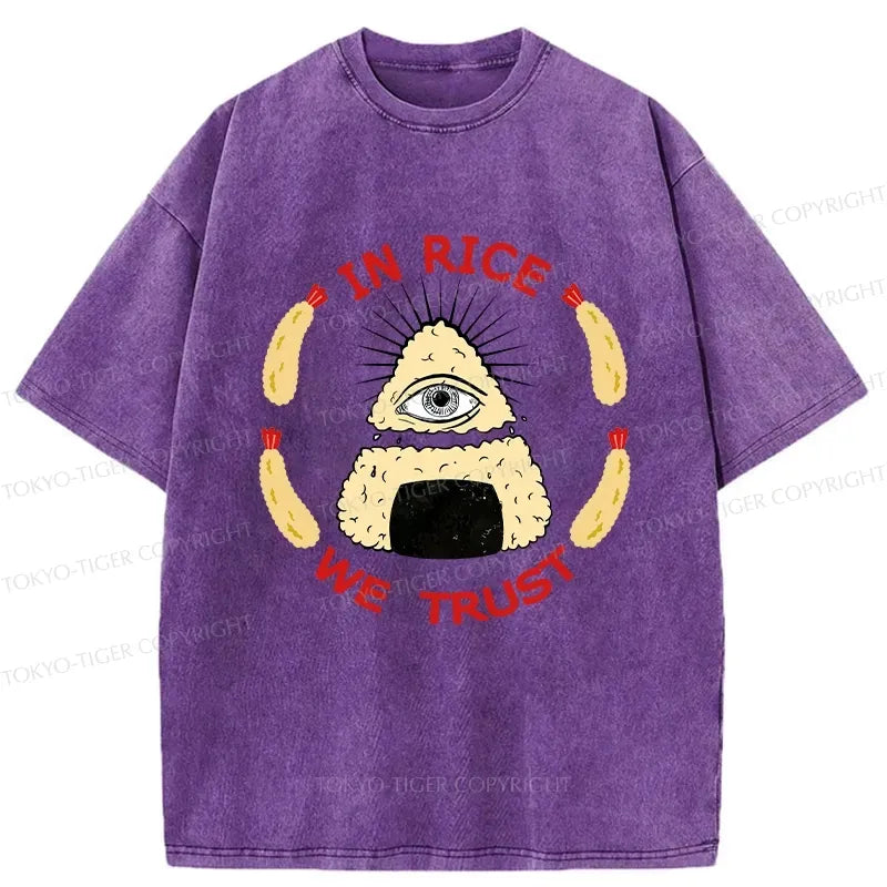 Kyoto Lion Trust In Rice Unisex Tee