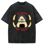 Japanese Vintage T-Shirt for Summer Vacation