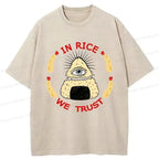 Japanese Vintage T-Shirt for Summer Vacation