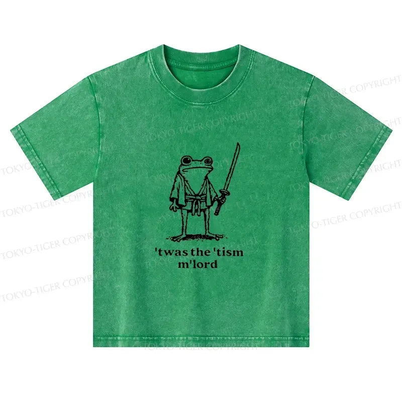 Washed Cotton Kids T-Shirt Daily Wear