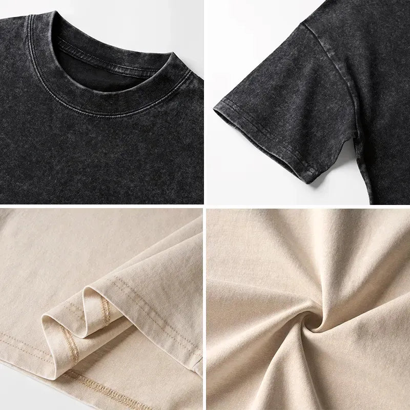 Washed Cotton Kids T-Shirt Daily Wear