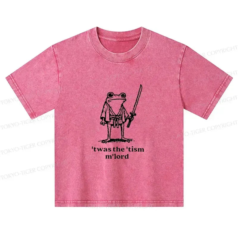 Washed Cotton Kids T-Shirt Daily Wear