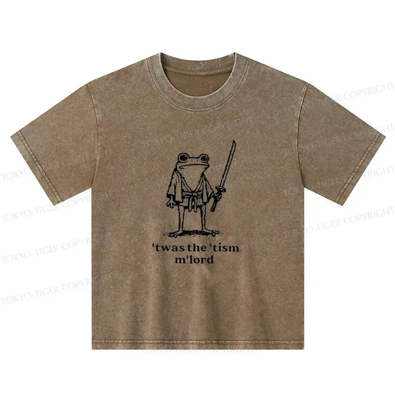 Washed Cotton Kids T-Shirt Daily Wear