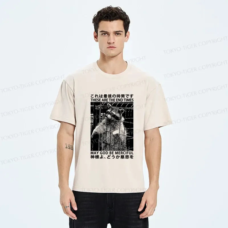 Kyoto lion unisex cotton t-shirt on sale