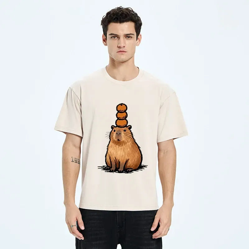 japanese style capybara shirt gift idea