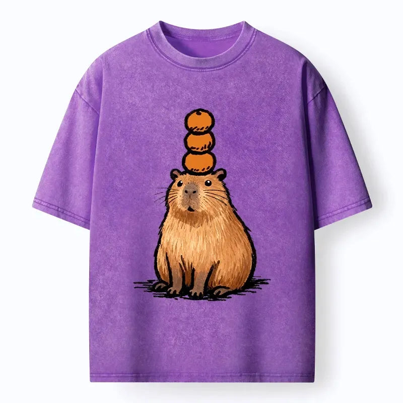 japanese style capybara shirt gift idea