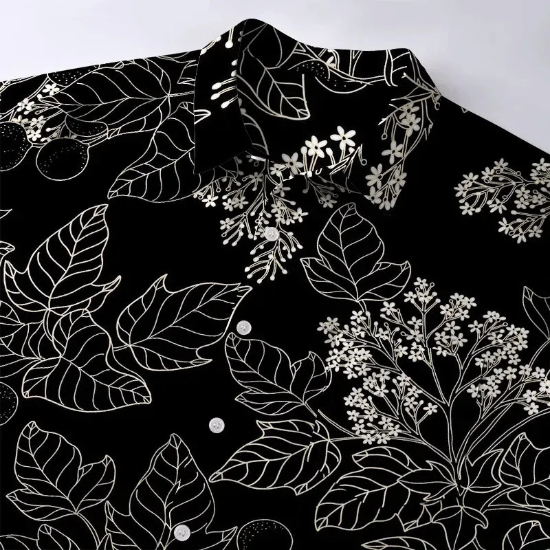 Kyoto lion shirt for casual summer wear