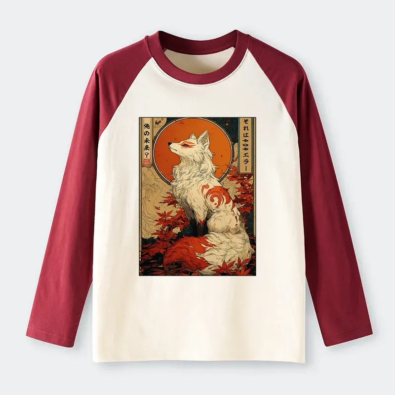 Kyoto Lion Long Sleeve Unisex Tee