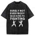 funny kung fu t-shirt for daily wear