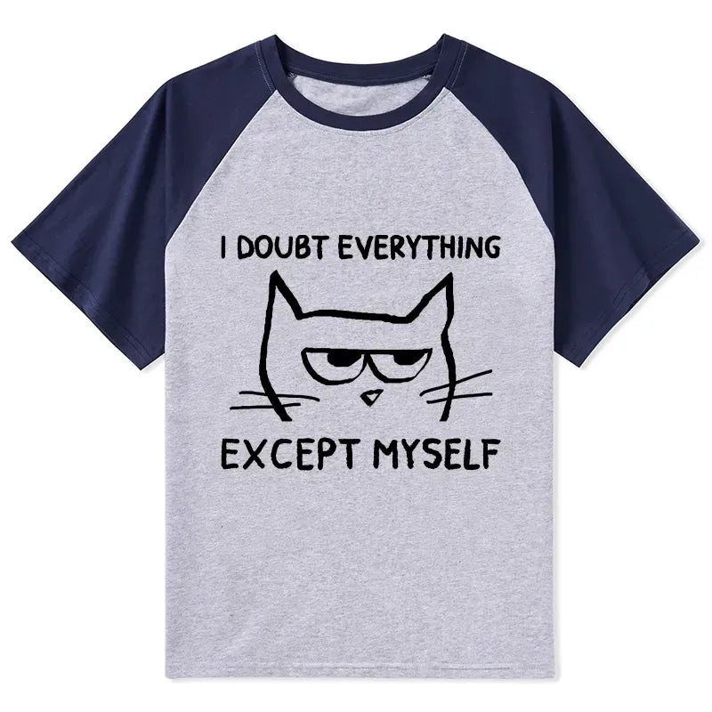 Confident Cat T-shirt for Gift Idea