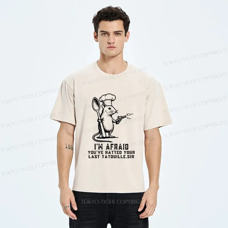 Japanese Vintage Washed T-Shirt for Daily Wear