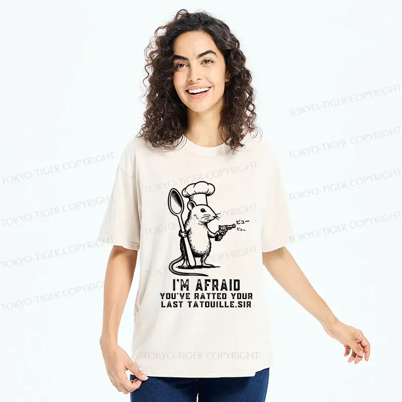 Kyoto-Lion A Rat¡¯s Warning Washed T-Shirt
