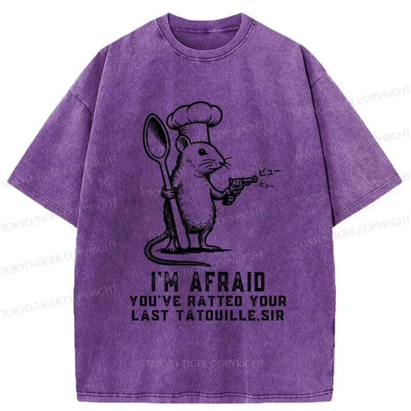 Japanese Vintage Washed T-Shirt for Daily Wear