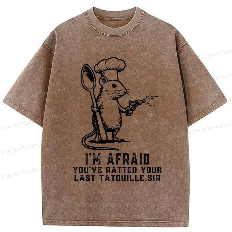 Japanese Vintage Washed T-Shirt for Daily Wear