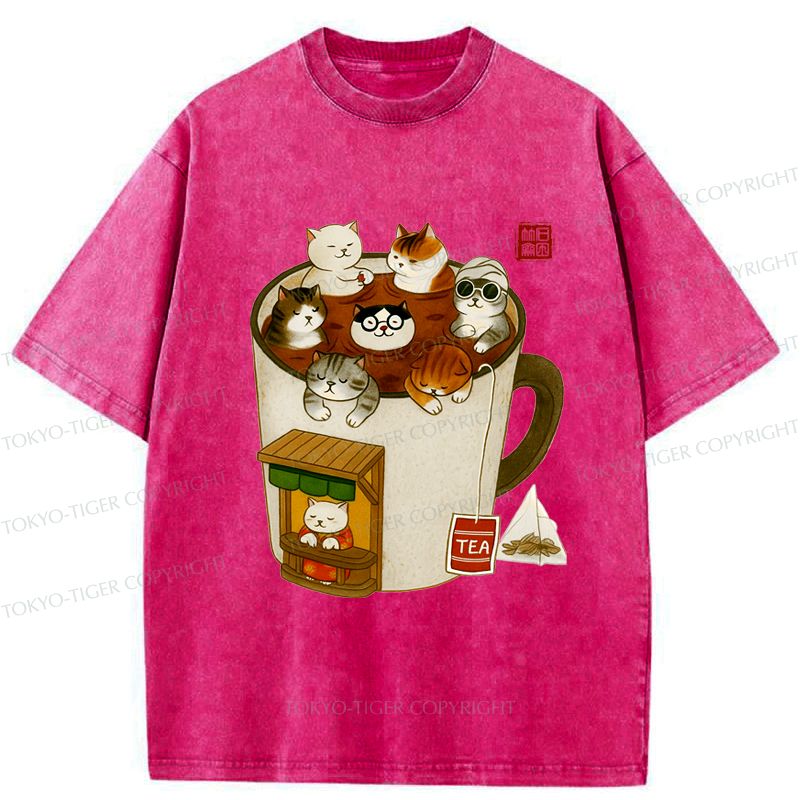 Unisex Cotton Cat Tee On Sale