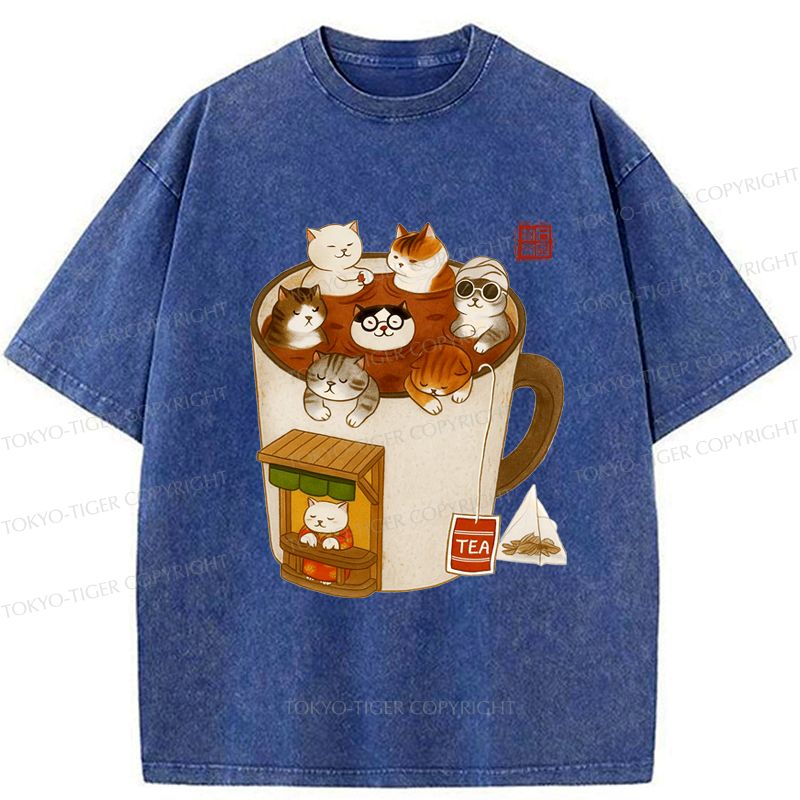 Unisex Cotton Cat Tee On Sale