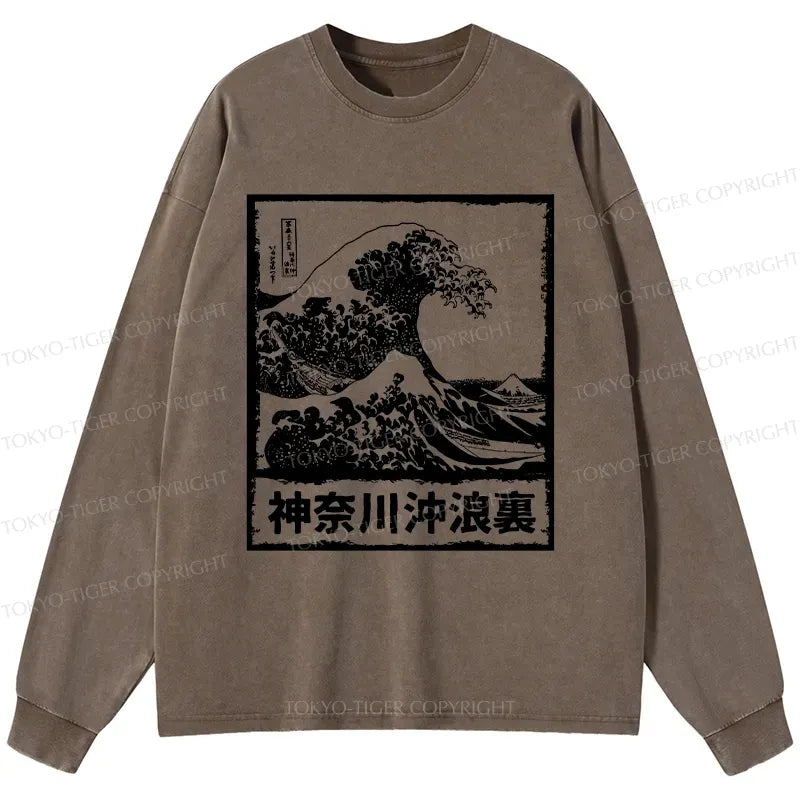 Vintage Long Sleeve Tee with Free Shipping