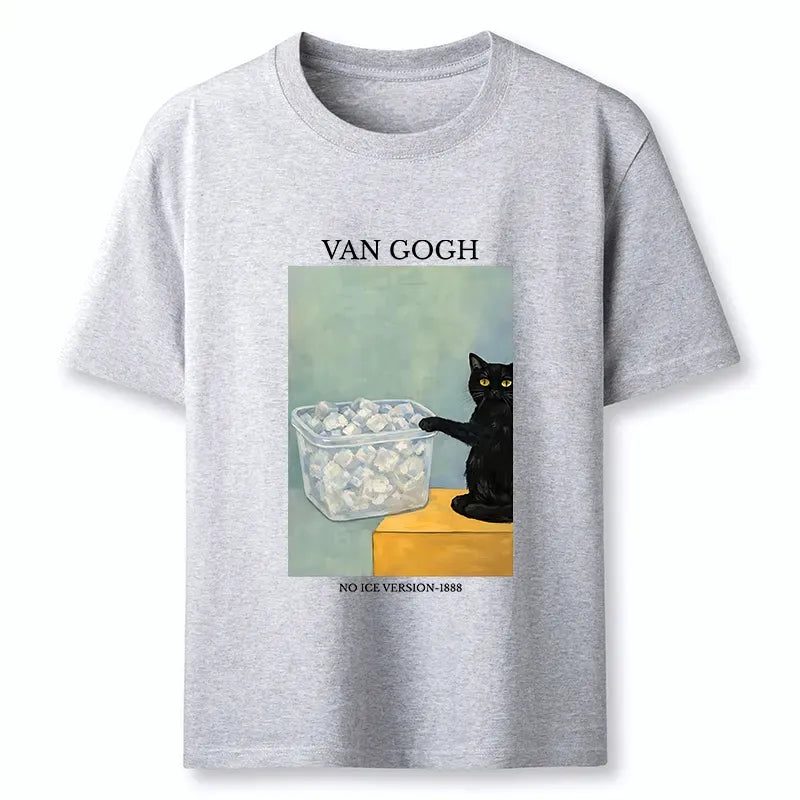 Japanese Cat T-Shirt for Everyday Wear