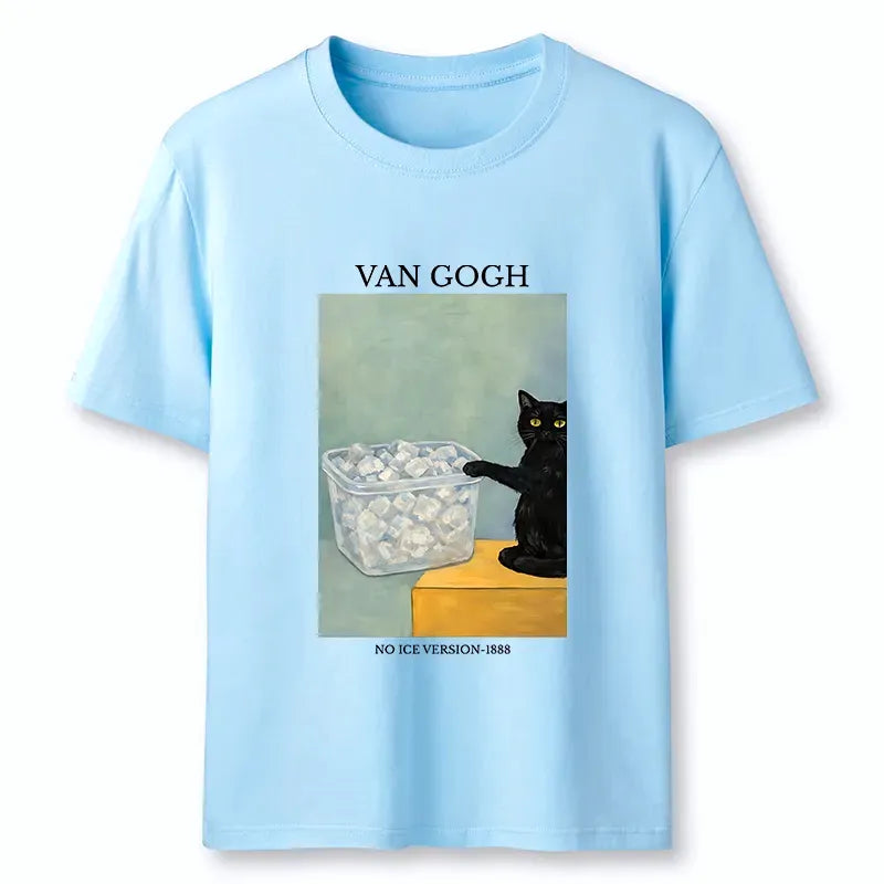 Japanese Cat T-Shirt for Everyday Wear