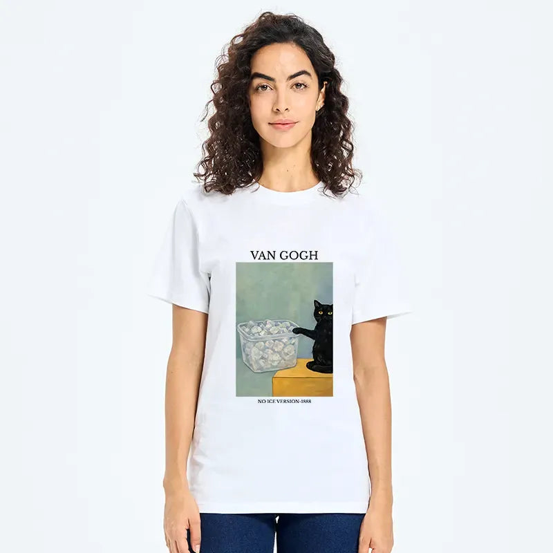 Kyoto-Lion Cat Spilled The Ice Classic T-Shirt