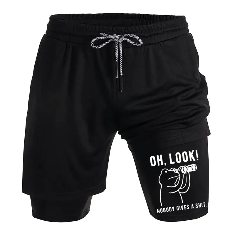Unisex Kyoto-Lion Gym Shorts Premium