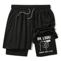 Unisex Kyoto-Lion Gym Shorts Premium