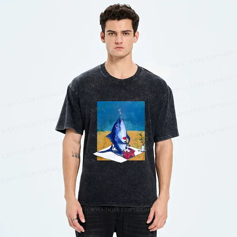 Vintage Ukiyo-e Unisex T-Shirt Free Shipping