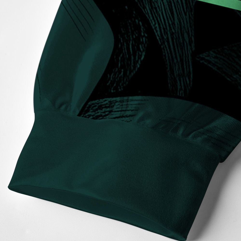 Kyoto-Lion Monstera Deliciosa Frog Paneled Long Sleeve Jersey