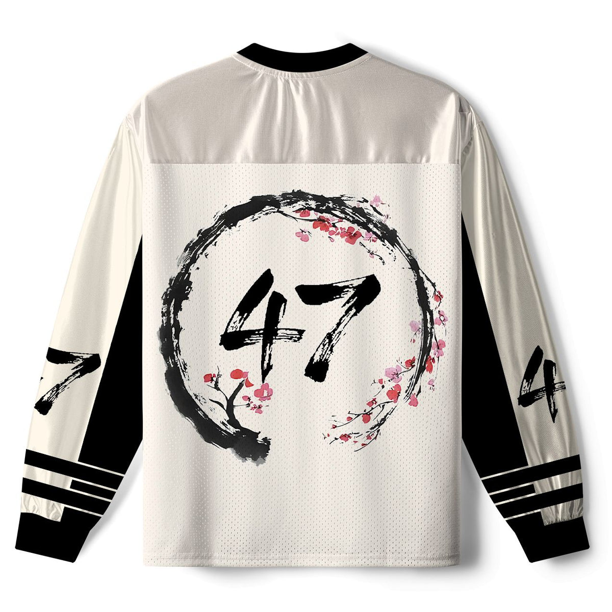 Kyoto-Lion Justice Kanji Paneled Long Sleeve Jersey