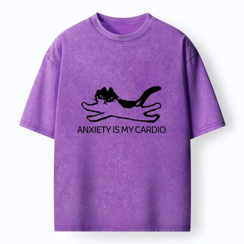 Japanese Streetwear Washed Tee for Daily Wear