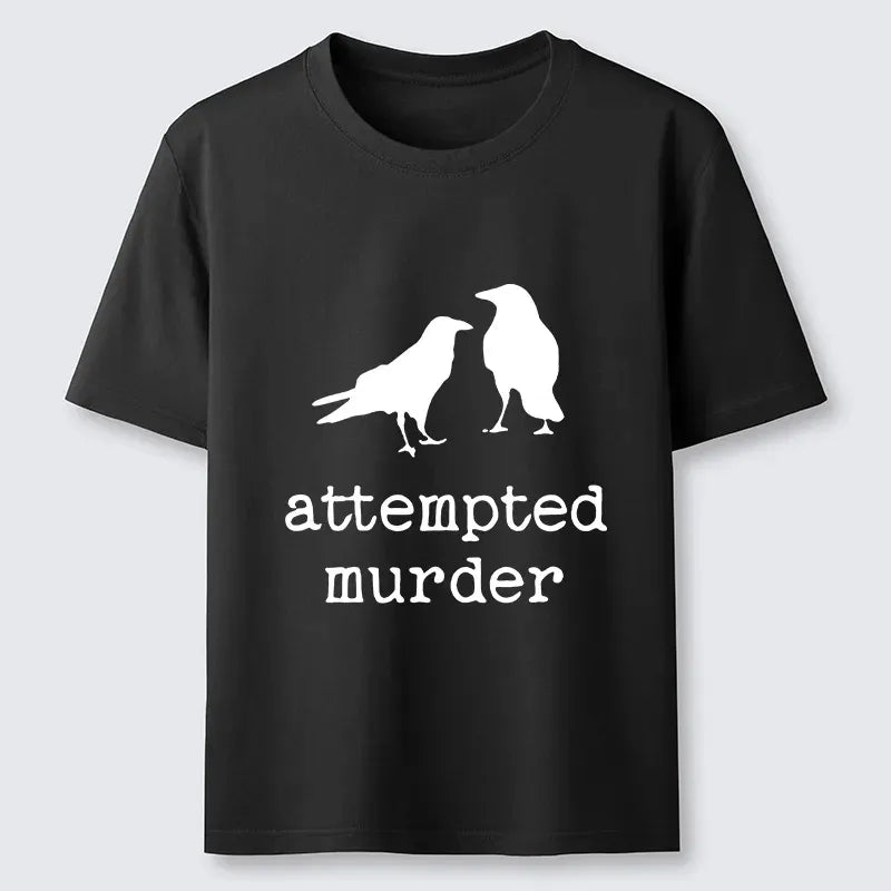 Crow design t-shirt gift for him