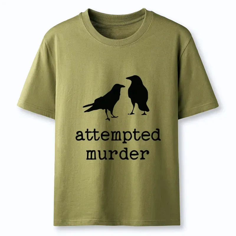 Crow design t-shirt gift for him
