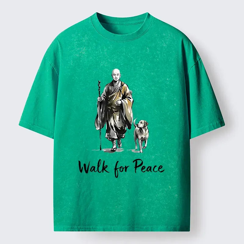 Japanese Vintage Washed T-Shirt Free Shipping