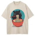 Japanese Washed T-Shirt for Daily Wear
