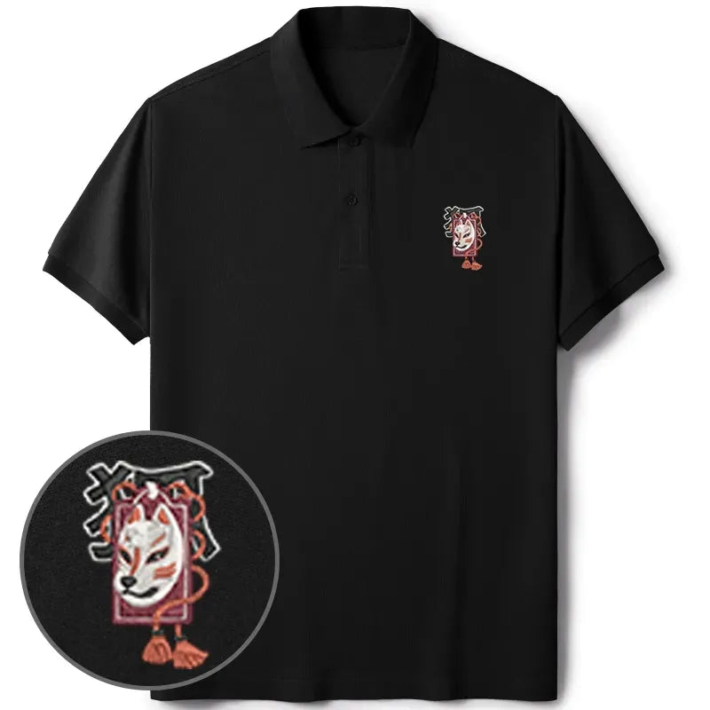Japanese Fox Mask Shirt Gift Idea