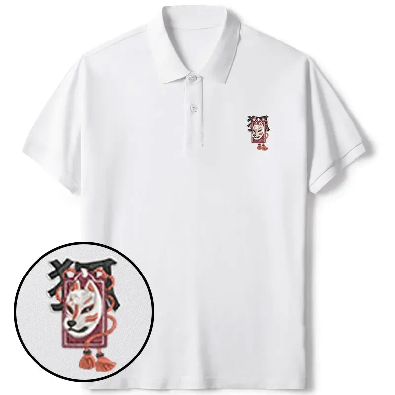 Japanese Fox Mask Shirt Gift Idea