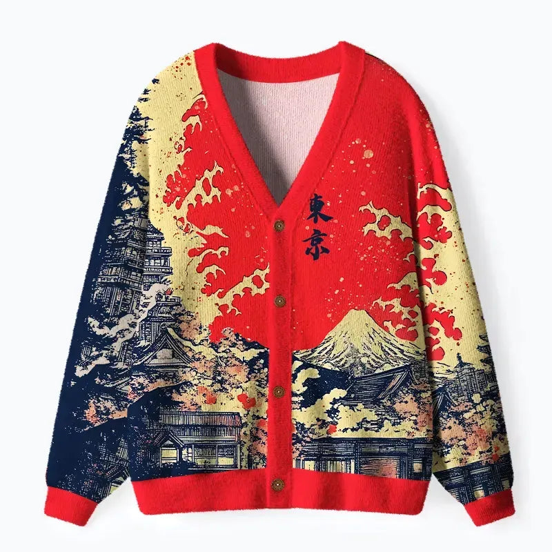 Kyoto Lion Japanese Sweater for Vacation