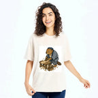 Japanese woodblock print beaver t-shirt