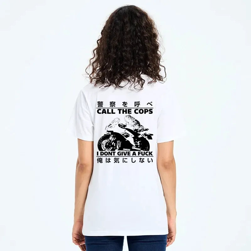 Kyoto-Lion Funny Frog Riding A Motorcycle Back Classic T-Shirt