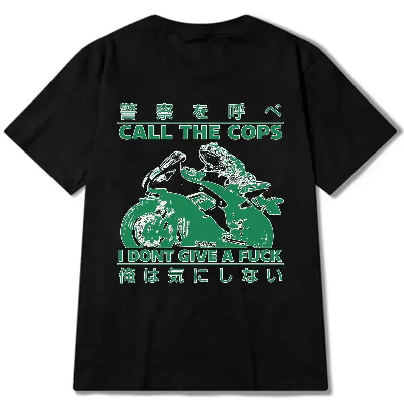 funny frog riding motorcycle t shirt