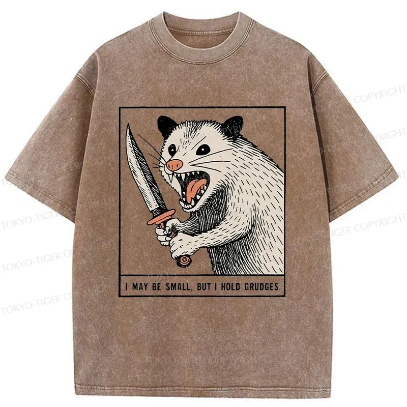Kyoto-Lion Possum With A Knife Washed T-Shirt