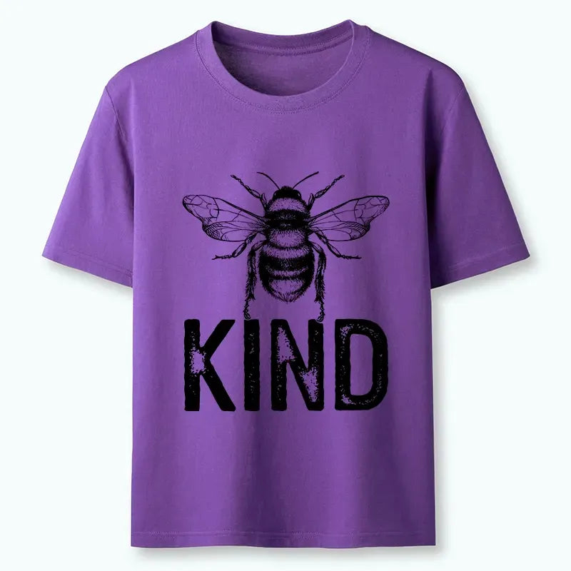 Minimalist Bee Kind T-Shirt for Daily Wear