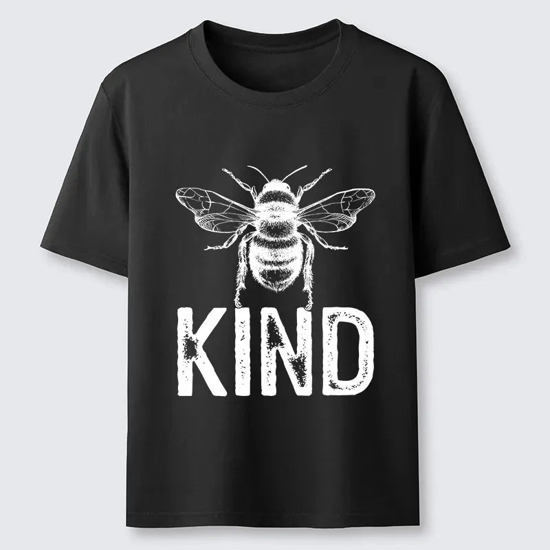 Minimalist Bee Kind T-Shirt for Daily Wear