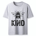 Kyoto-Lion Minimalist Bee Kind Illustration Classic T-Shirt