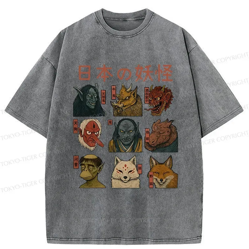 Unisex Breathable Cotton Japanese T-Shirt