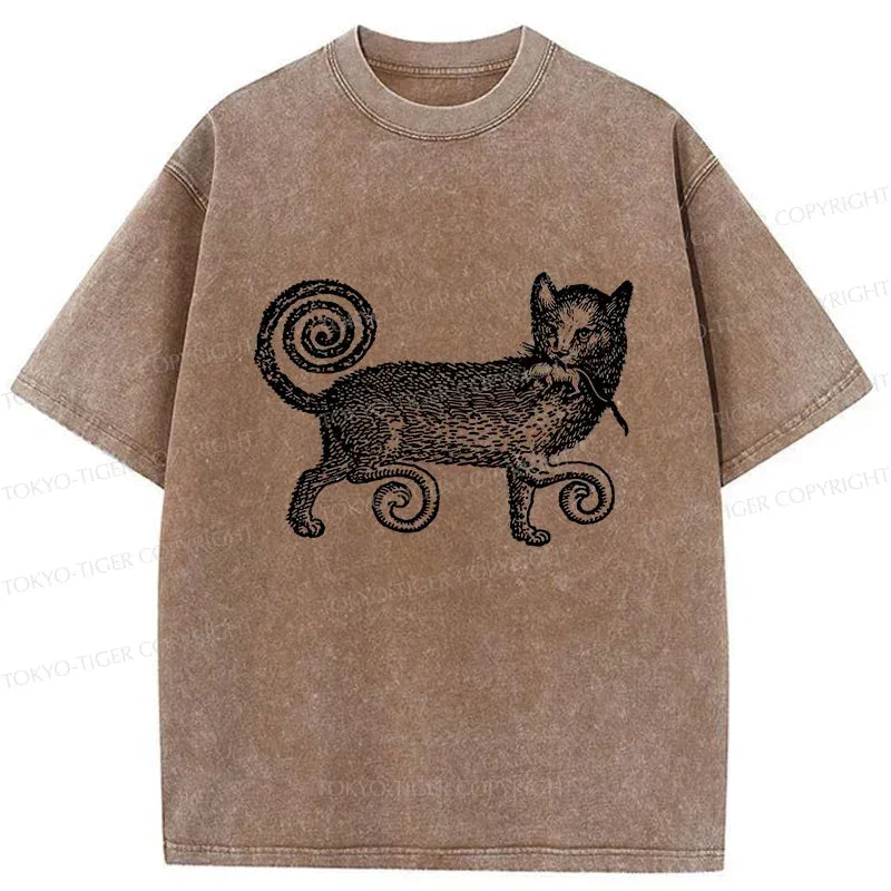 Kyoto Cat That Caught Mouse Tee