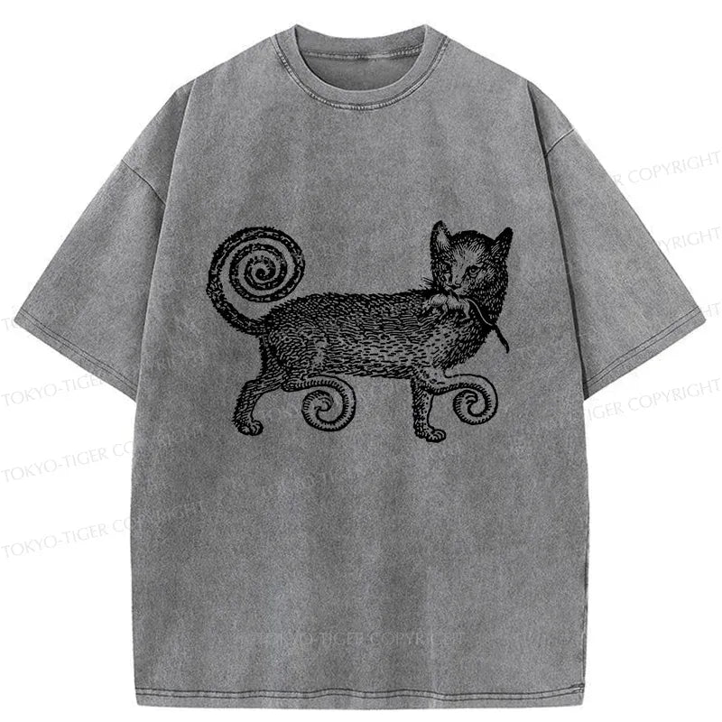 Kyoto Cat That Caught Mouse Tee