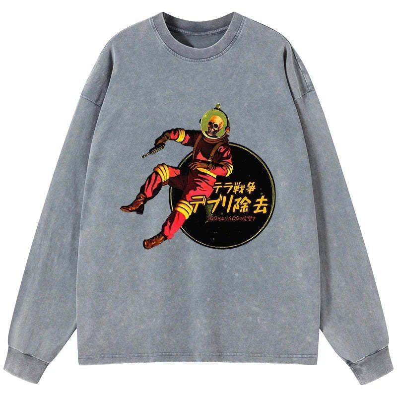 Vintage Kyoto lion long sleeve tee